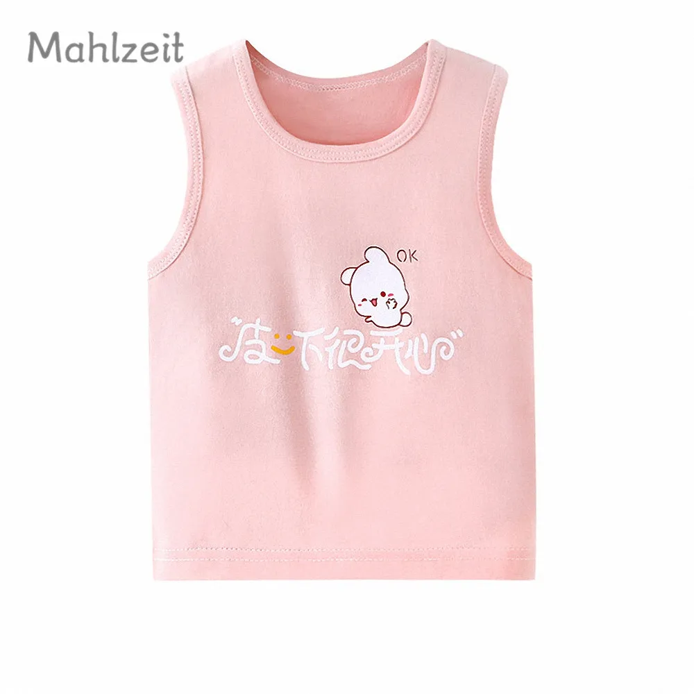 2019 Новая летняя футболка для маленьких мальчиков и девочек 100% хлопок нижнее