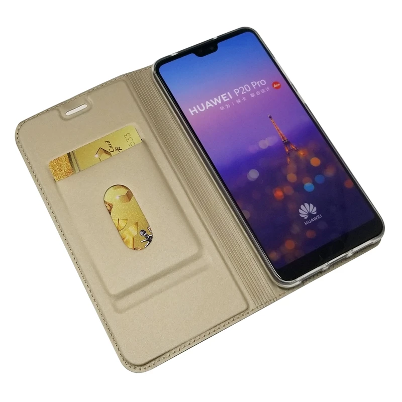 P20 Lite / Pro sFor Coque Huawei Case Luxury Flip PU Leather Wallet Cover Funda For P 20 | Мобильные телефоны и