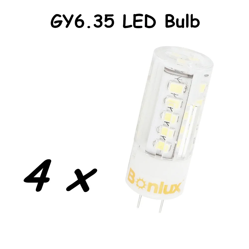 3W 5W лампы на светодиодах SMD 2835 с цоколем GY6.35 G6.35 для замены галогеновых ламп 35W 50W |