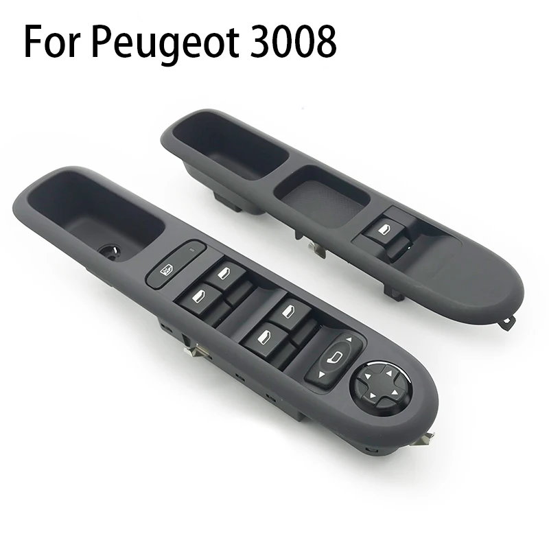 Переключатель окна автомобиля для peugeot 3008 переключатель стеклоподъемника для левого переднего окна контроллер подходит для peugeot 3008 аксессуары