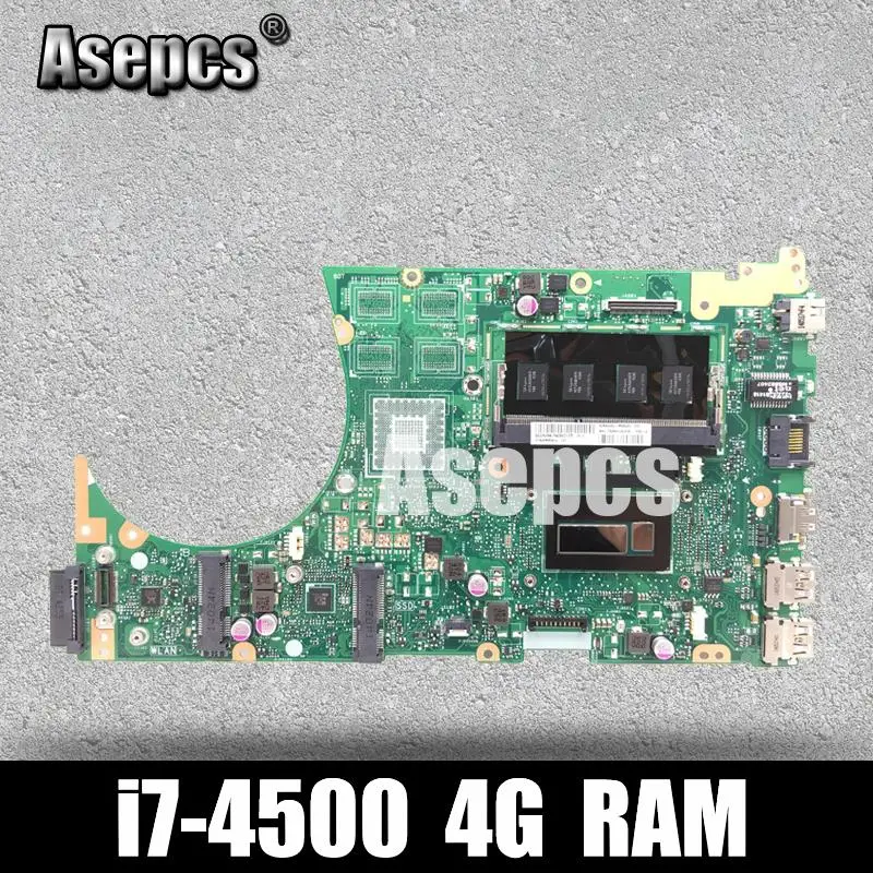 Asepcs S551LA материнская плата для ноутбука For Asus S551LB S551LN S551L R553L S551 тест оригинальная 4G