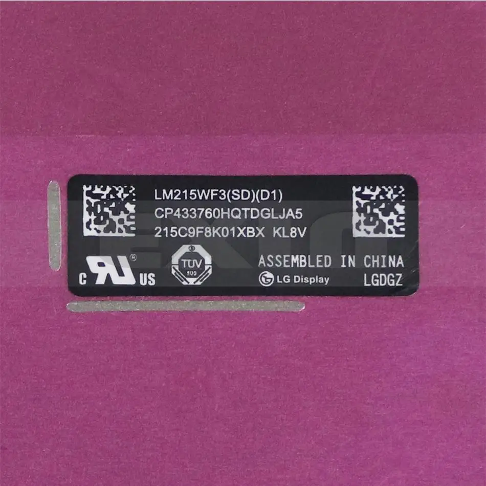 LM215WF3 SD D1 D2 D3 D4 D5 Для iMac 21," A1418 ЖК-дисплей Дисплей ЖК-дисплей Экран сборки w/спереди Стекло 2012 2013 года