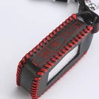 Кожаный чехол для ключей Starline E90 E91 E60 E61 E62, ЖК-дисплей, пульт дистанционного управления, только Двусторонняя Автомобильная сигнализация, чехол для брелка