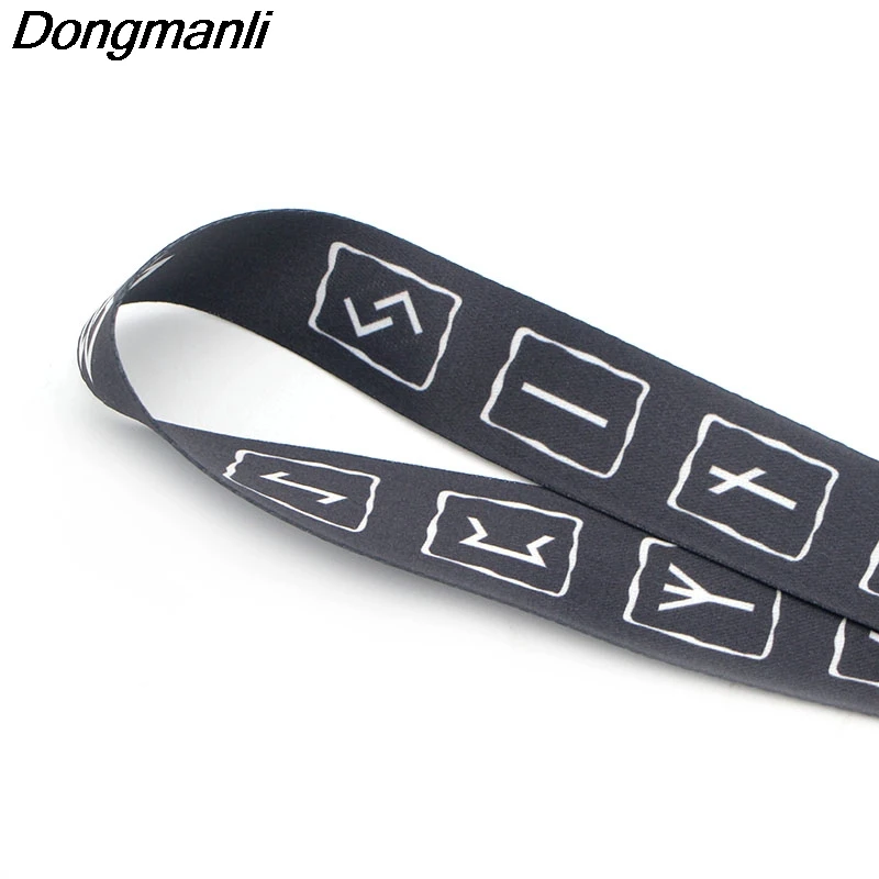B1917 Dongmanli Viking ожерелье с дизайном Руна Талреп Бейдж ID Lanyards/Мобильный телефон