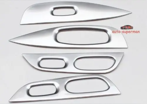 Хромированная Крышка для внутренней двери подлокотника окна переключателя Nissan