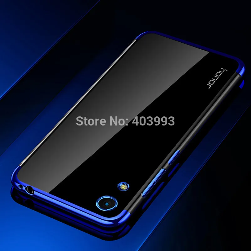 Чехол для Huawei Honor 8 S Мягкий роскошный мягкий силиконовый прозрачный чехол с