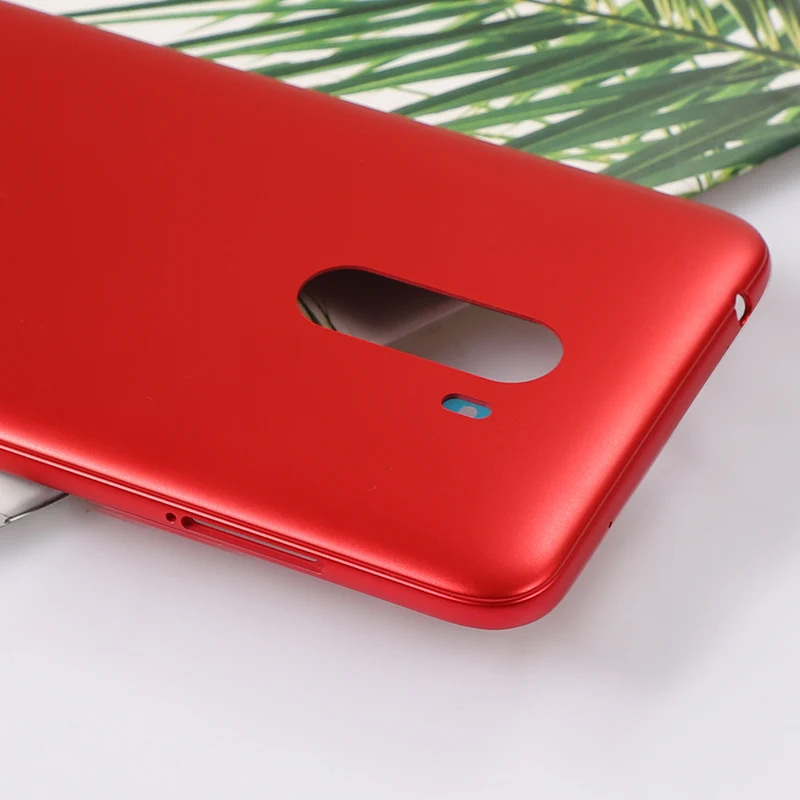 MiF1 F 1 корпус для Xiaomi Pocophone F1 дверь батареи Пластиковая Задняя крышка мобильного телефона запасные части