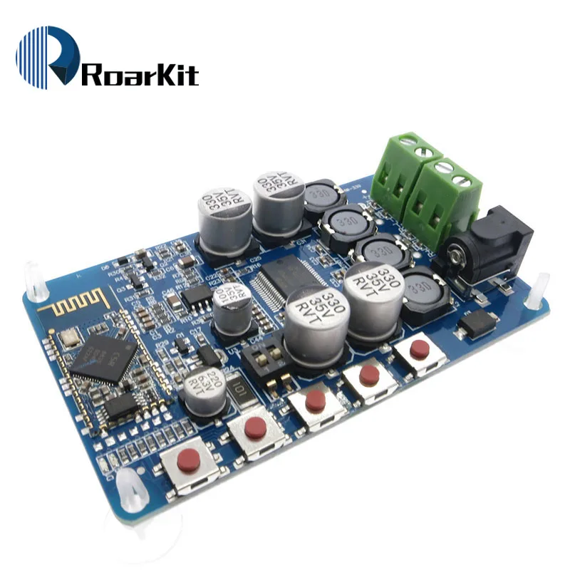 Беспроводной Bluetooth 4 0 аудио приемник цифрового TDA7492P 50 Вт + усилитель доска с best