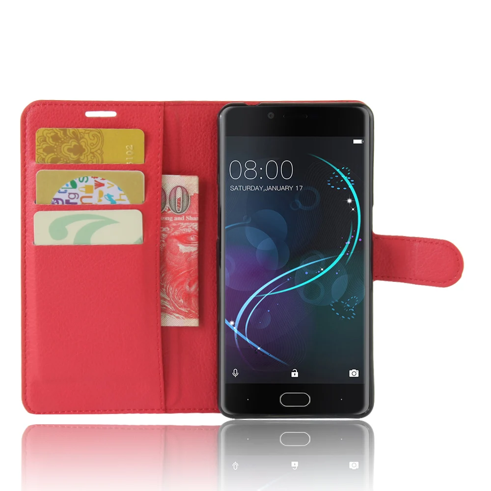 Чехол Shoot1 Для Doogee Shoot 1 чехол s кошелек для карт стент Личи шаблон Флип Кожаные