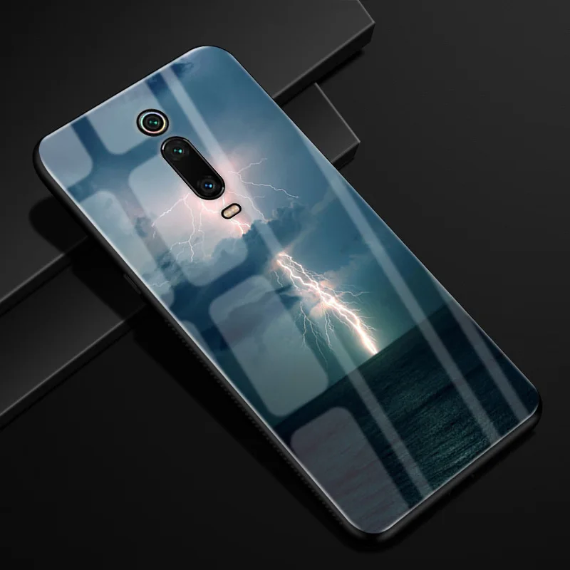 Темный хаки Чехол для Xiaomi mi 9 T, чехол для mi 9T из закаленного стекла, Жесткий Чехол для Xiaomi mi 9 SE, чехол для Coque Shell на mi 9 9SE mi 9t Pro Fundas - Цвет: Темный хаки