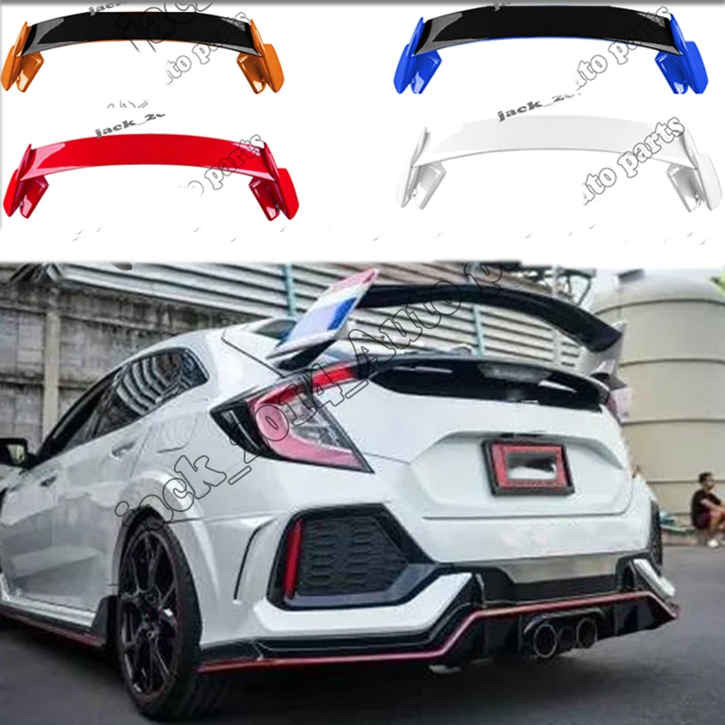 Для Honda Civic Type R хэтчбек 2016 2017 2018 2019 спойлер на задний багажник крыло|Спойлеры и