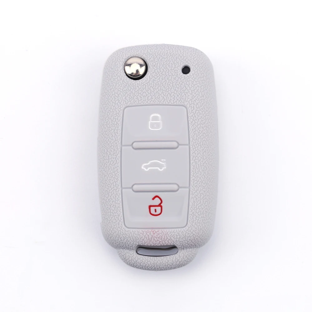 Бесплатная доставка 3 кнопки мягкий силиконовый для ключа автомобиля чехол