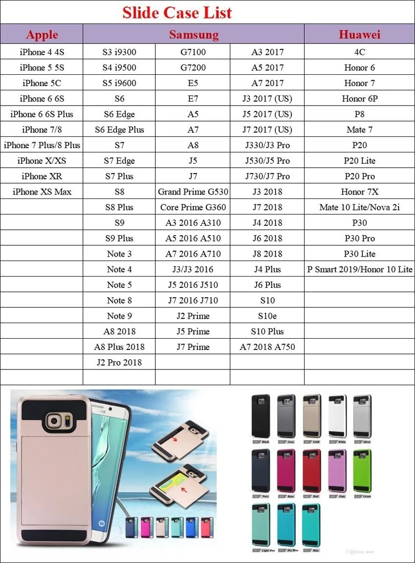 Гибридный защитный чехол из ТПУ и поликарбоната для iPhone XS Max XR X, чехол-кошелек для samsung S10 Plus Note 9, Прямая поставка