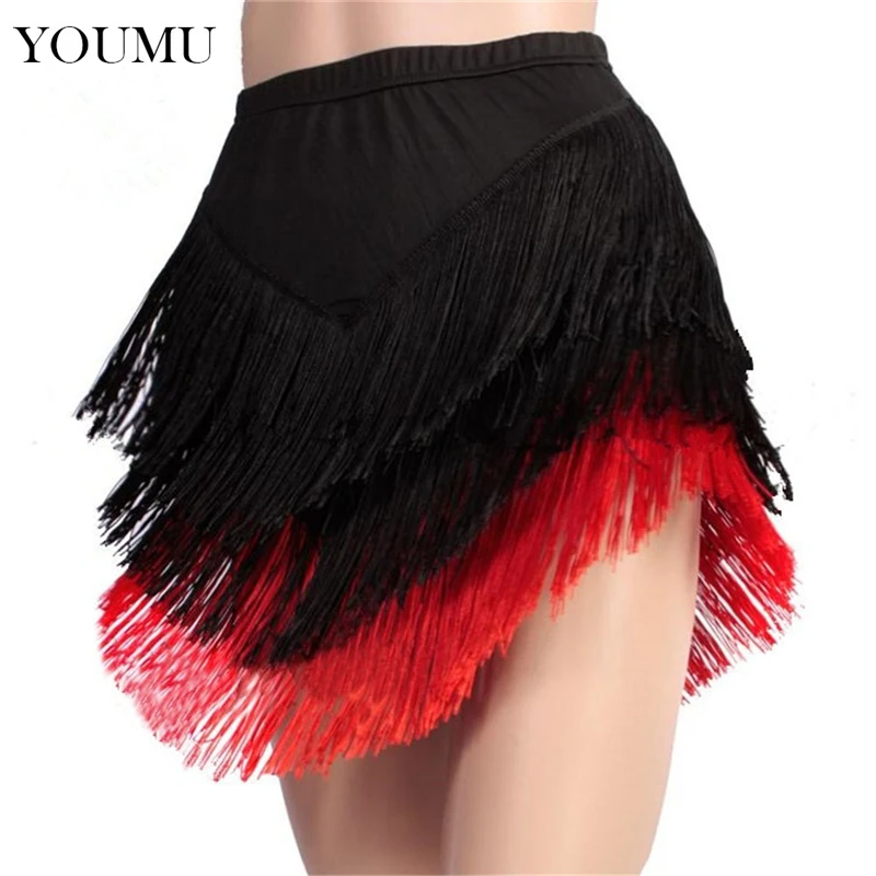 

Ladies Latin Skirt Tassel Tango Rumba Dance High Street Costume Fringe Ballroom Salsa Show Party Sexy MIni Skirts 904-362