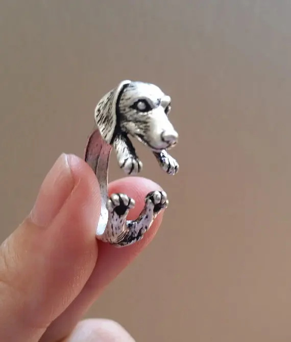 Минимальный 1 шт. Такса Кольцо ремни для собак безопасности животных Античное