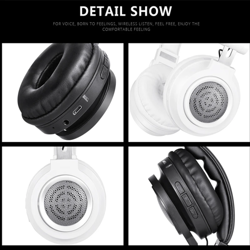 Беспроводные наушники Tourya BH6 Bluetooth вкладыши с басами гарнитура микрофоном для ПК