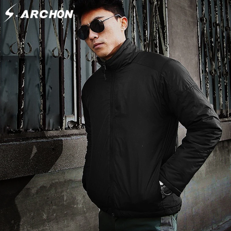 Куртка-бомбер мужская водонепроницаемая с защитой от ветра и влаги в стиле