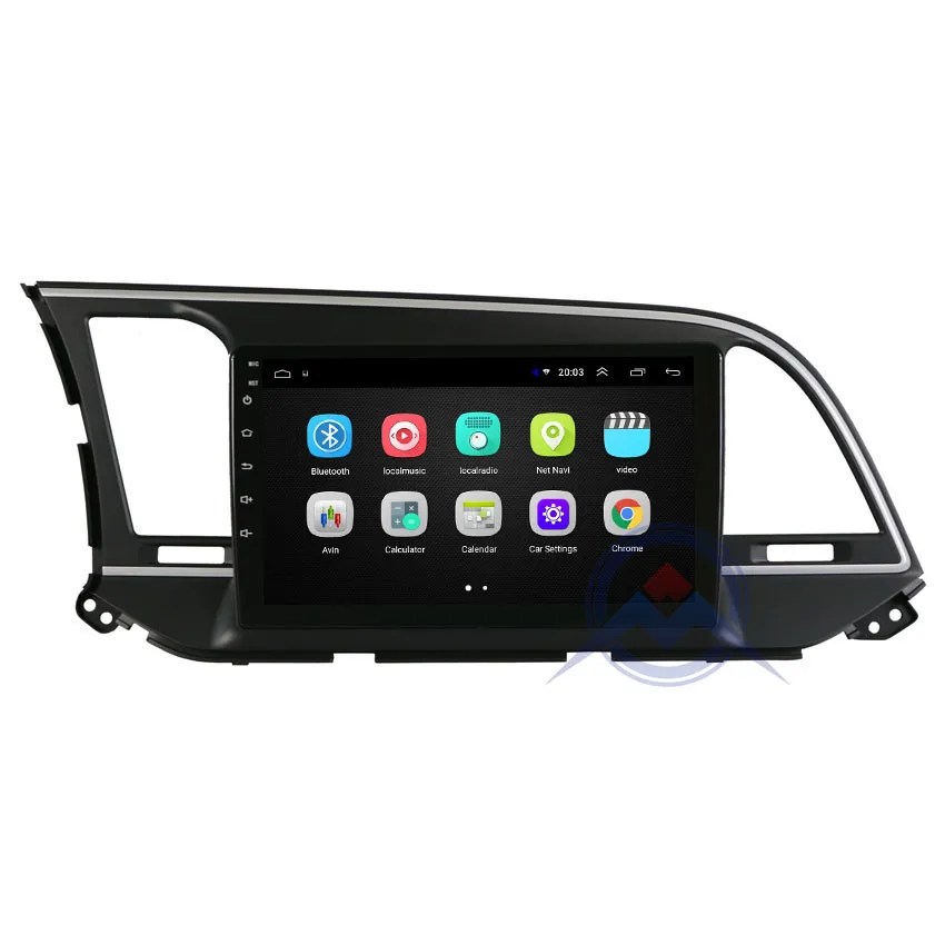 ZOHANAVI 2.5D Android 9,0 автомобильный dvd gps плеер для HYUNDAI ELANTRA gps навигация автомобиля стерео аудио видео плеер