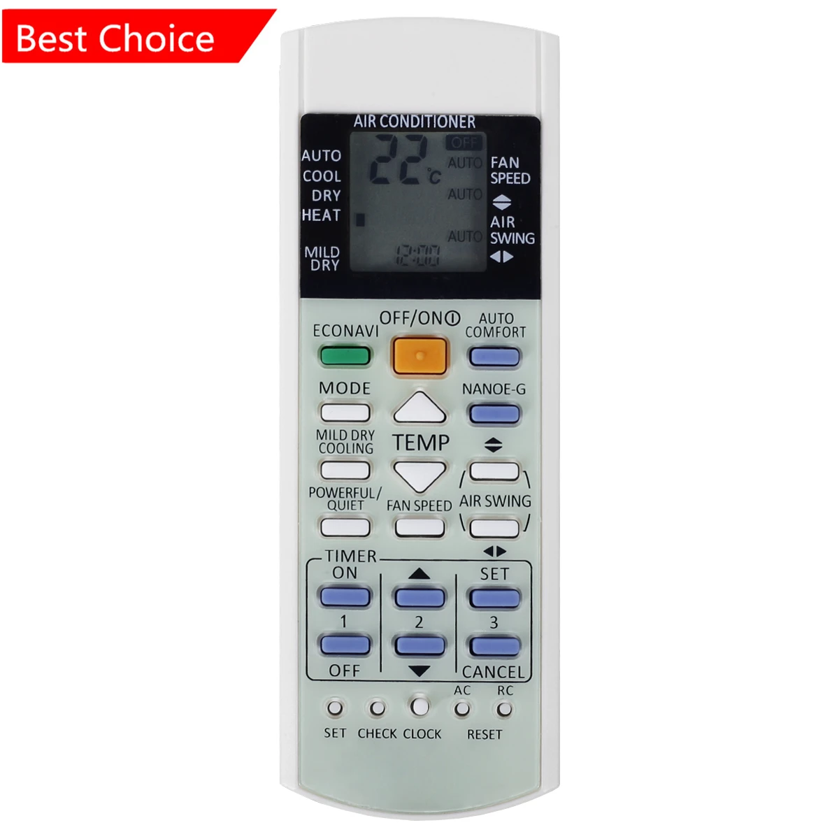 Пульт дистанционного управления для кондиционера panasonic A75C3208 A75C3706 A75C3708 A75C3300 KTSX5J