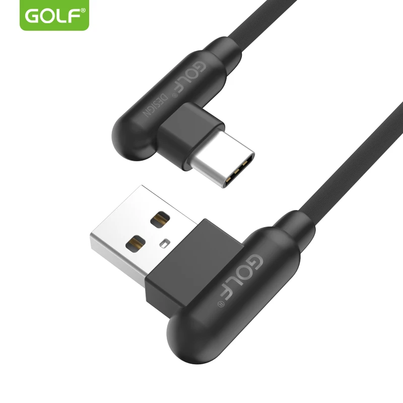 Кабель для зарядки и синхронизации данных GOLF Type C USB Samsung S8 S9 + LG G6 V30 OnePlus ZUK Moto Z3 Honor 8 9
