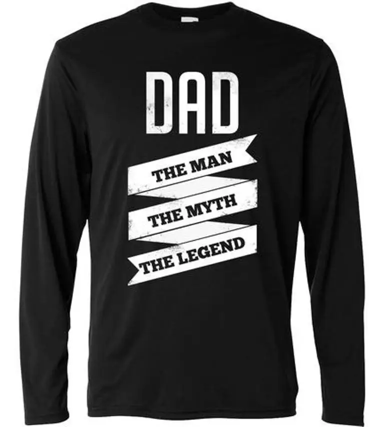 Футболка MAGLIA MAGLIETTA MANICHE LUNGHE UOMO IDEA REGALO FESTA DEL PAPa lm77|Мужские футболки| |