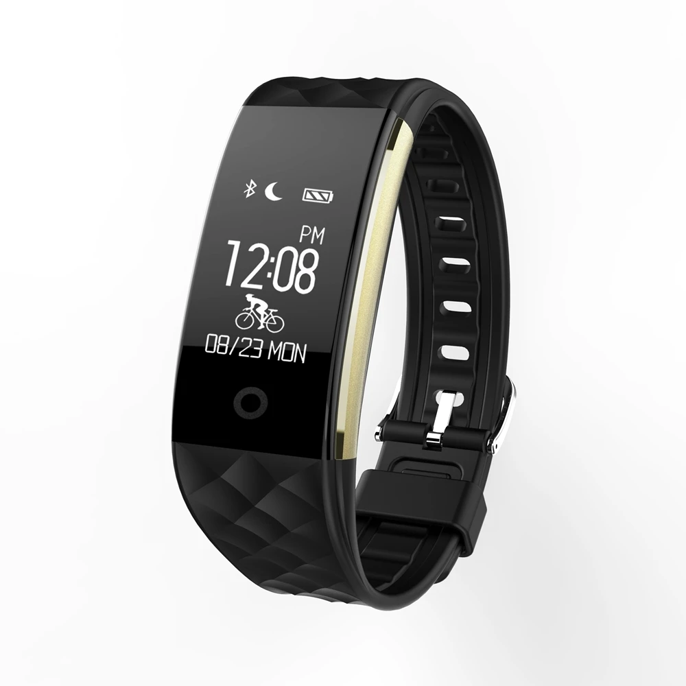 S2 Bluetooth 4 0 смарт браслет монитор сердечного ритма OLED Smartband фитнес для Android IOS Phone pk