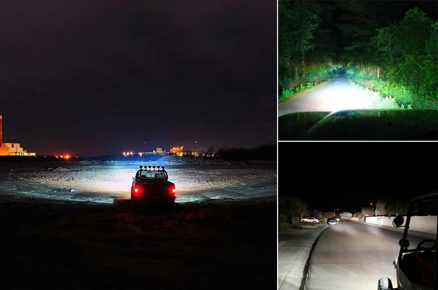 1 шт. 55 Вт 7 дюймов DC24V HID offroad светильник ксенона управляя Точечный s