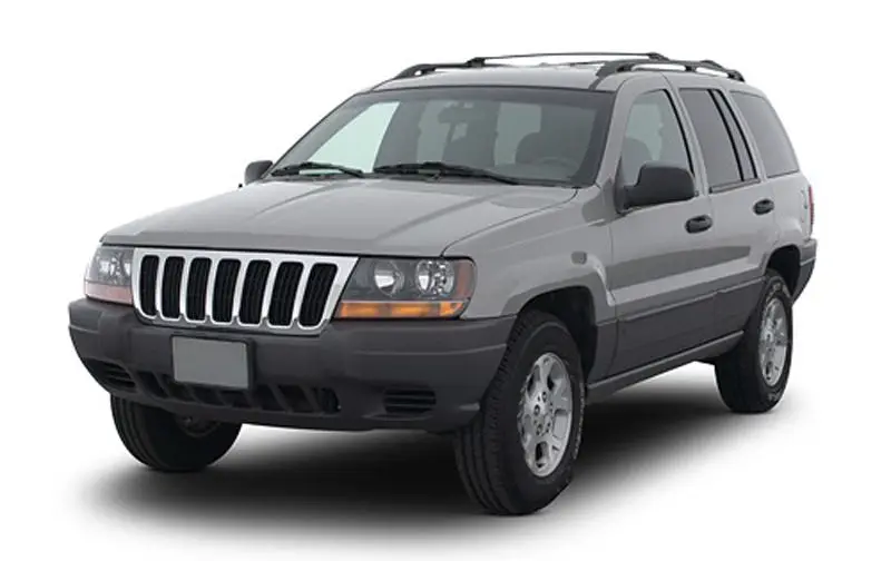 For Jeep Grand Cherokee 1999-2003 ABS Plastic Front Bumper with Car grille Net A | Chromium Styling
