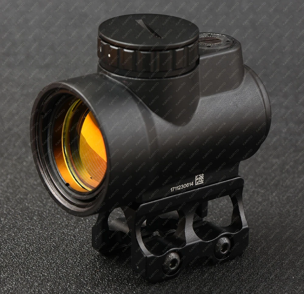 Тактический trijicon марсианский Разведывательный спутник, стиль 1x Красный точка зрения Область для высоких и низких Пикатинни База Охота Стрельба M9159