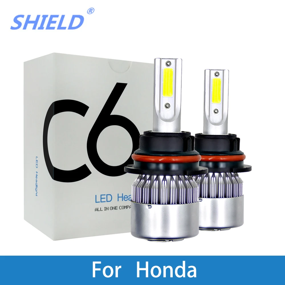 LED Auto Headlamp For Honda JAZZ Accord City Civic CR-V Odyssey Insight H1 H4 H7 H11 9005/HB3 9006/HB4 Car Headlight Bulb | Автомобили и