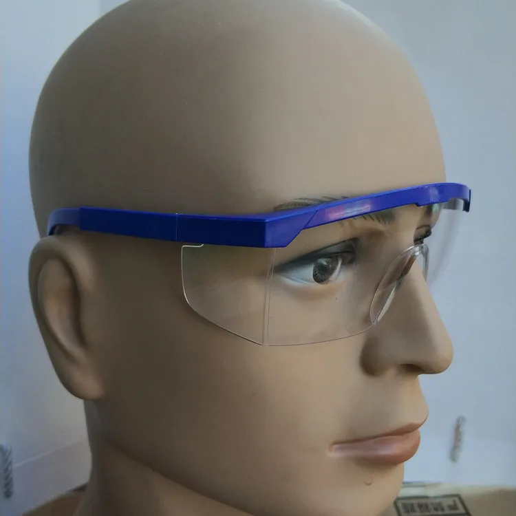Only Blue Glasses Красочные модные безопасные очки для работы Водонепроницаемая прозрачная очки страйкбол очки Регулируемые очки - Цвет: Only Blue Glasses