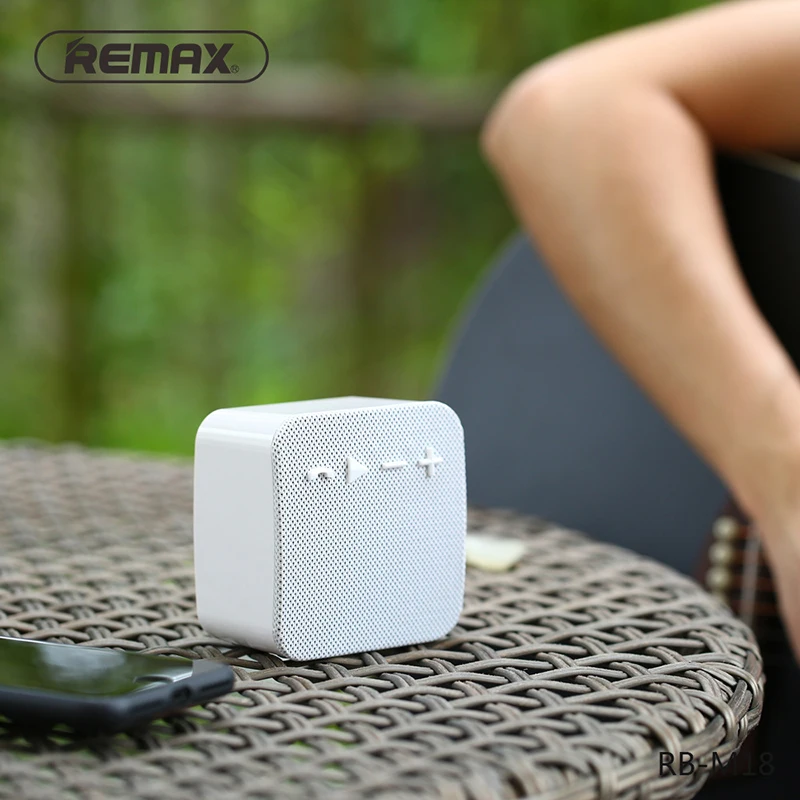 REMAX Portable Bluetooth Speakers Mini Wireless Speaker AUX MIC Parlante HIFI Loudspeaker 4.2 Lautsprecher Bass M18 | Электроника