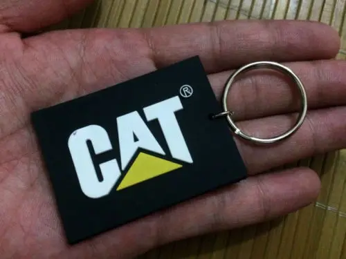 

Norscot Cat Caterpillar Keychain / Keyring - Plastic