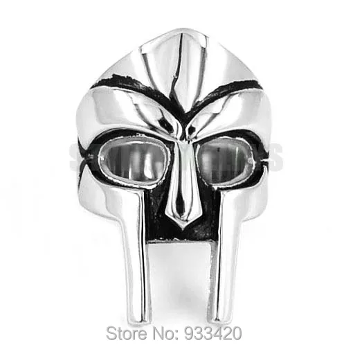 Оптовая продажа! Кольцо в виде маски спартанца из нержавеющей стали|biker ring|mask ringring