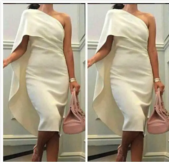 Простой Кот Щедрый Специальная Конструкция Cooktail Бальные Платья Длиной до колена