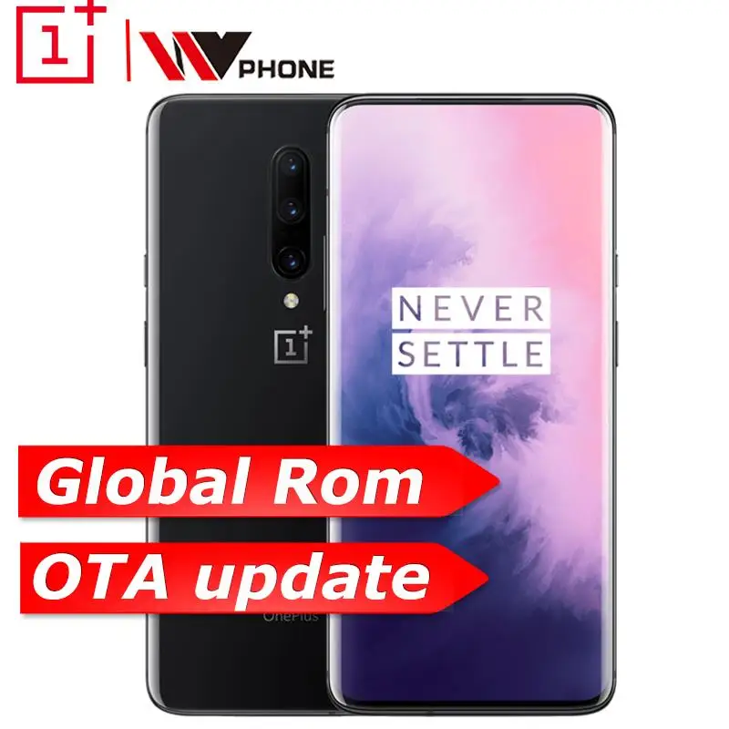 Oneplus 7 Pro смартфон с глобальной прошивкой 6 ГБ 128 67 дюйма 48 МП тройная камера 30 Вт