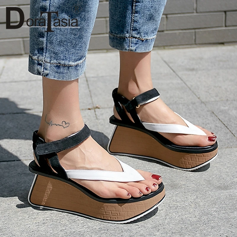 Брендовые новые детские замшевые туфли DORATASIA из натуральной кожи женские на