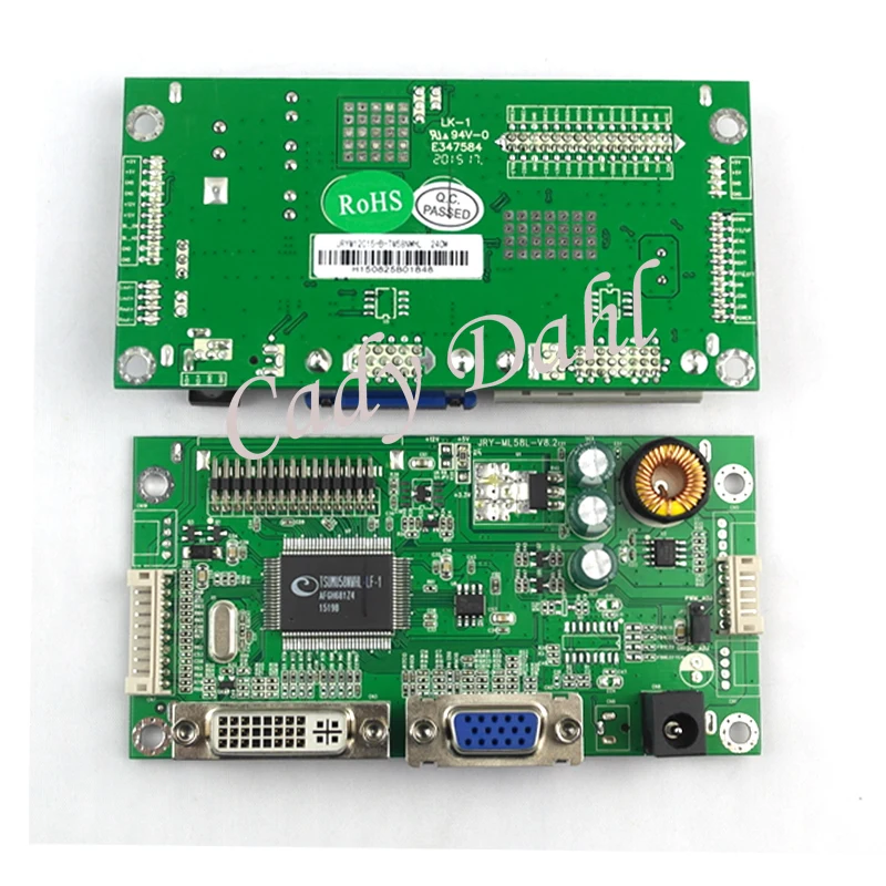 Плата контроллера монитора VGA DVI LVDS комплект сделай сам для Raspberry PI 3 17 47 дюймов ЖК