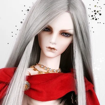 Новая мода 1/3 1/4 Bjd Sd кукла парик провод длинный прямой высокая температура BJD