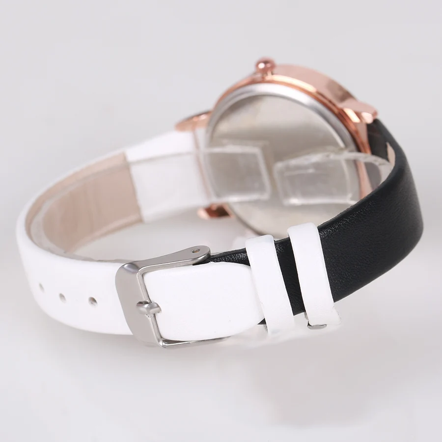 Часы YUSHENG женские модные роскошные ретро дизайн радуги кожаный ремешок