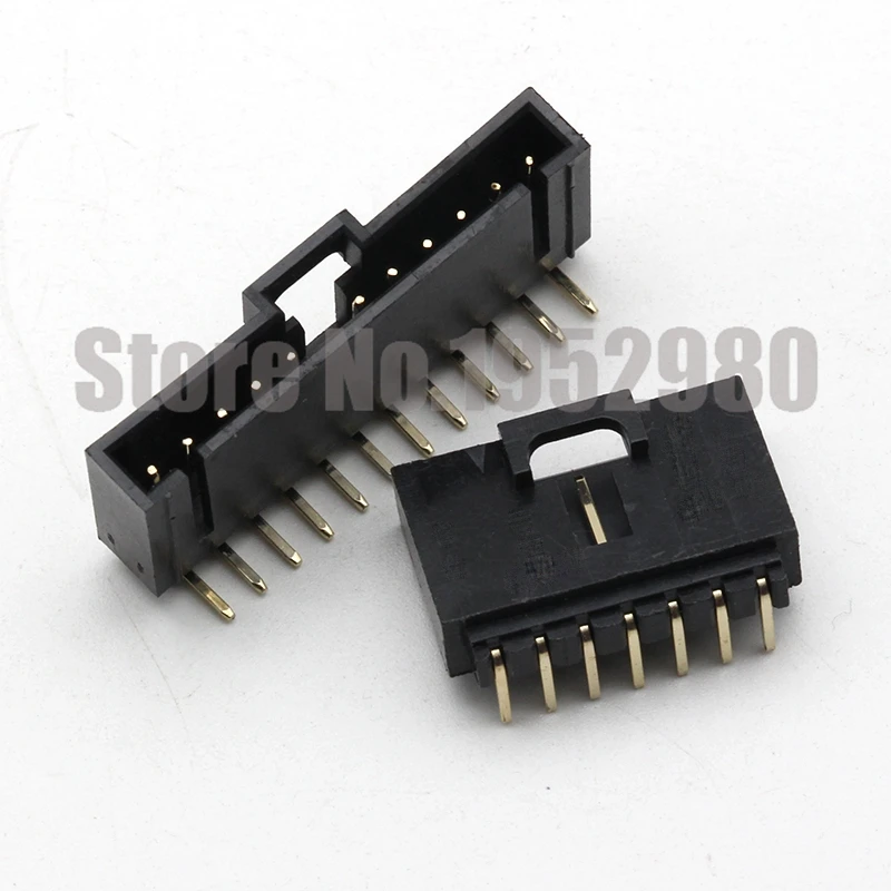 100 шт. MX2.54 Dupont прямоугольный разъем 2/3/4/5/6/8/10/12 pin с пряжкой для ремня 2 54 мм
