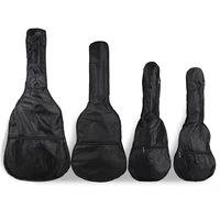 303436384041 inch guitar bag electric bass bag ukulele soft case with double straps backpack side portable handle pocket