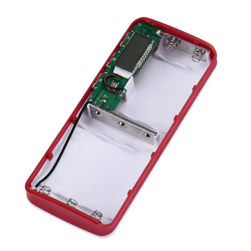 DIY 3 usb порта 5V 2A 5x18650 Блок питания зарядное устройство для iPhone 6S 9 февраля