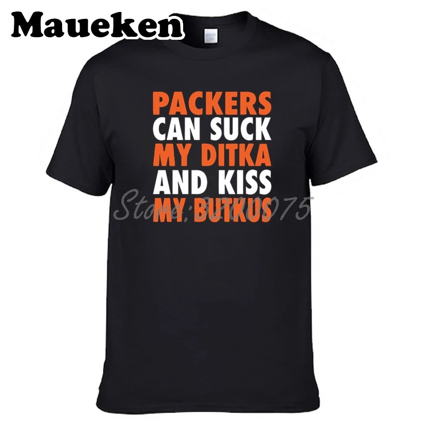 Мужская футболка Cutler making 6 Chicago PACKERS CAN Suck My Ditka Kiss Butkus с круглым вырезом W19031199|t shirt