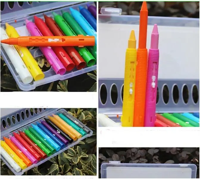 16 видов цветов карандаша для рисования лица Рождественская ручка тела