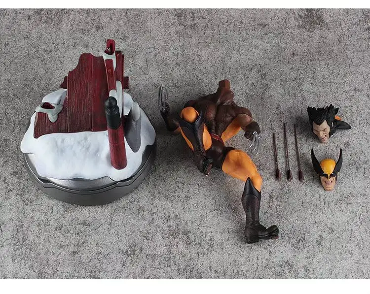 Фильм игры новый рисунок 23 5 см Росомаха Мстители Marvel аниме фигурку ПВХ фигур