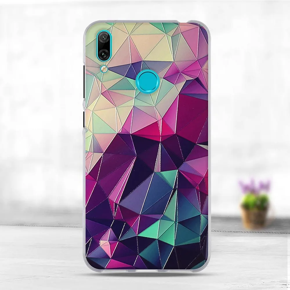 Чехол для Huawei Y7 2019 силиконовый чехол из ТПУ Prime задняя крышка Y 7 | Мобильные