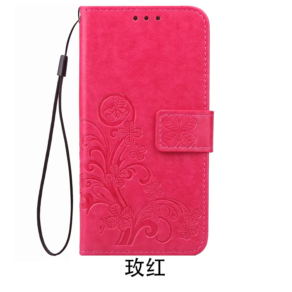Rose red Чехол для LG Stylo 4 Q710CS LM-Q710CS Бумажник Флип-телефон кожаный чехол для LG Q Stylus Q710MS LM-Q710MS силиконовый защитный чехол - Цвет: Rose red
