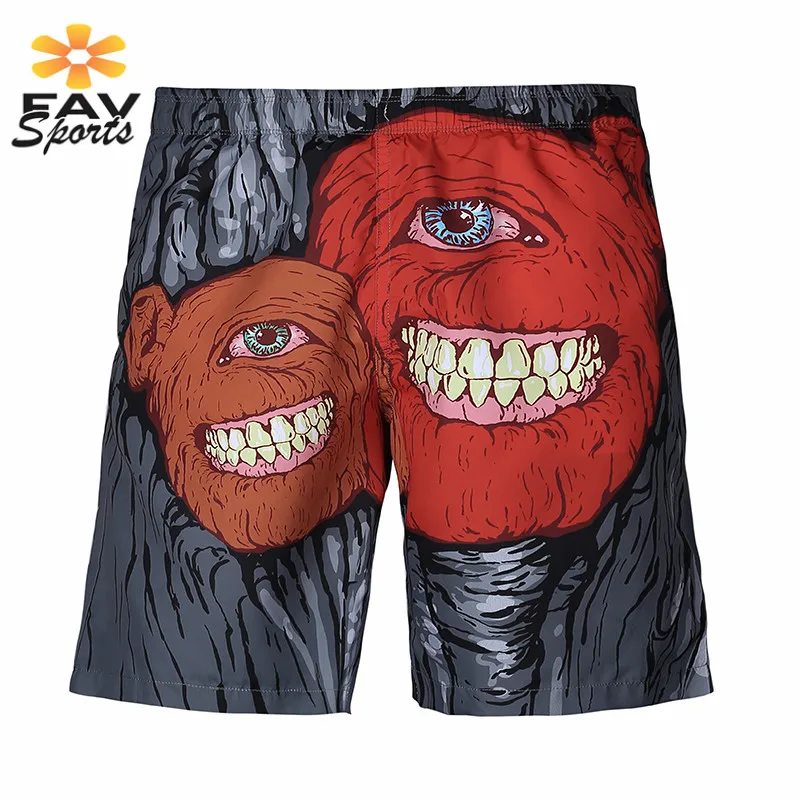 2018 новые шорты для серфинга с принтом мужские быстросохнущие купальные штаны