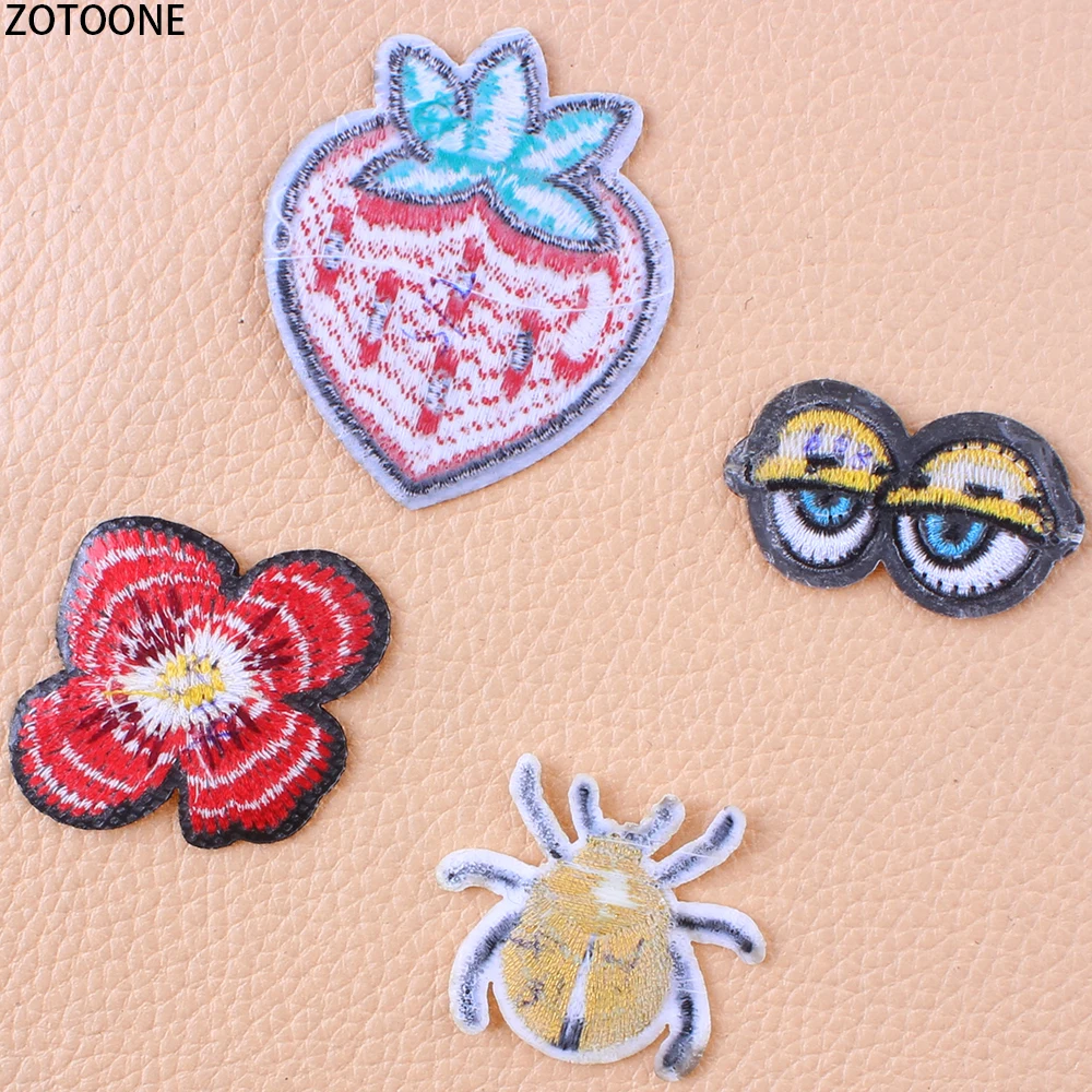 ZOTOONE Космические Красочные нашивки для одежды вышитые аппликация куртки значки